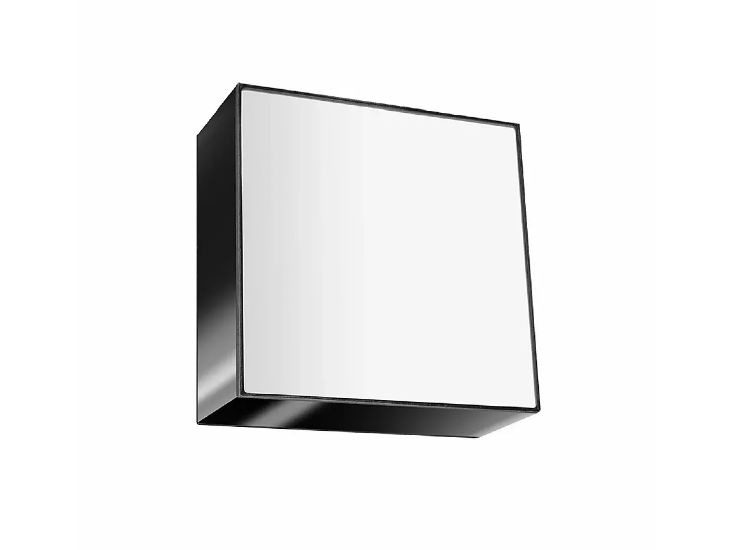 Lámparas de techo Care minimalista de CLORURO DE POLIVINILO - 1 fuentes luminosas 3000K - L.25 x A.11 cm - negro