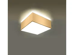 Lámparas de techo Care minimalista de CLORURO DE POLIVINILO - 1 fuentes luminosas 4000K - L.25 x A.11 cm - blanco