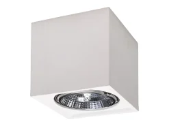 Lámparas de techo Flaix moderno de cerámica - 1 fuentes luminosas 3000K - L.14 x A.14 cm - blanco