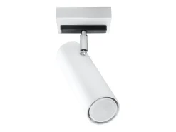 Lámparas de techo Invicta moderno de acero - 1 fuentes luminosas 4000K - L.8 x A.20 cm - blanco