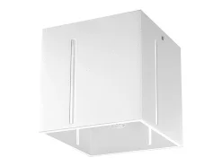 Lámparas de techo Luminara moderno de aluminio - 1 fuentes luminosas 3000K - L.10 x A.10 cm - blanco