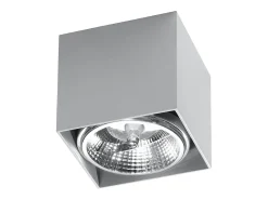 Lámparas de techo Nexiflex moderno de aluminio - 1 fuentes luminosas 3000K - L.12 x A.11 cm - gris