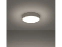Lámparas De Techo Onyx Minimalista De Aluminio - 1 Fuentes Luminosas - L.30 X A.6 Cm - Blanco