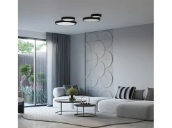 Lámparas De Techo Onyx Minimalista De Aluminio - 1 Fuentes Luminosas - L.30 X A.6 Cm - Blanco