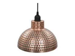 Lámparas de techo semiesféricas 2 unidades color cobre ES180918