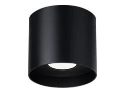 Lámparas de techo Shiis minimalista de aluminio - 1 fuentes luminosas 3000K - L.12 x A.11 cm - negro