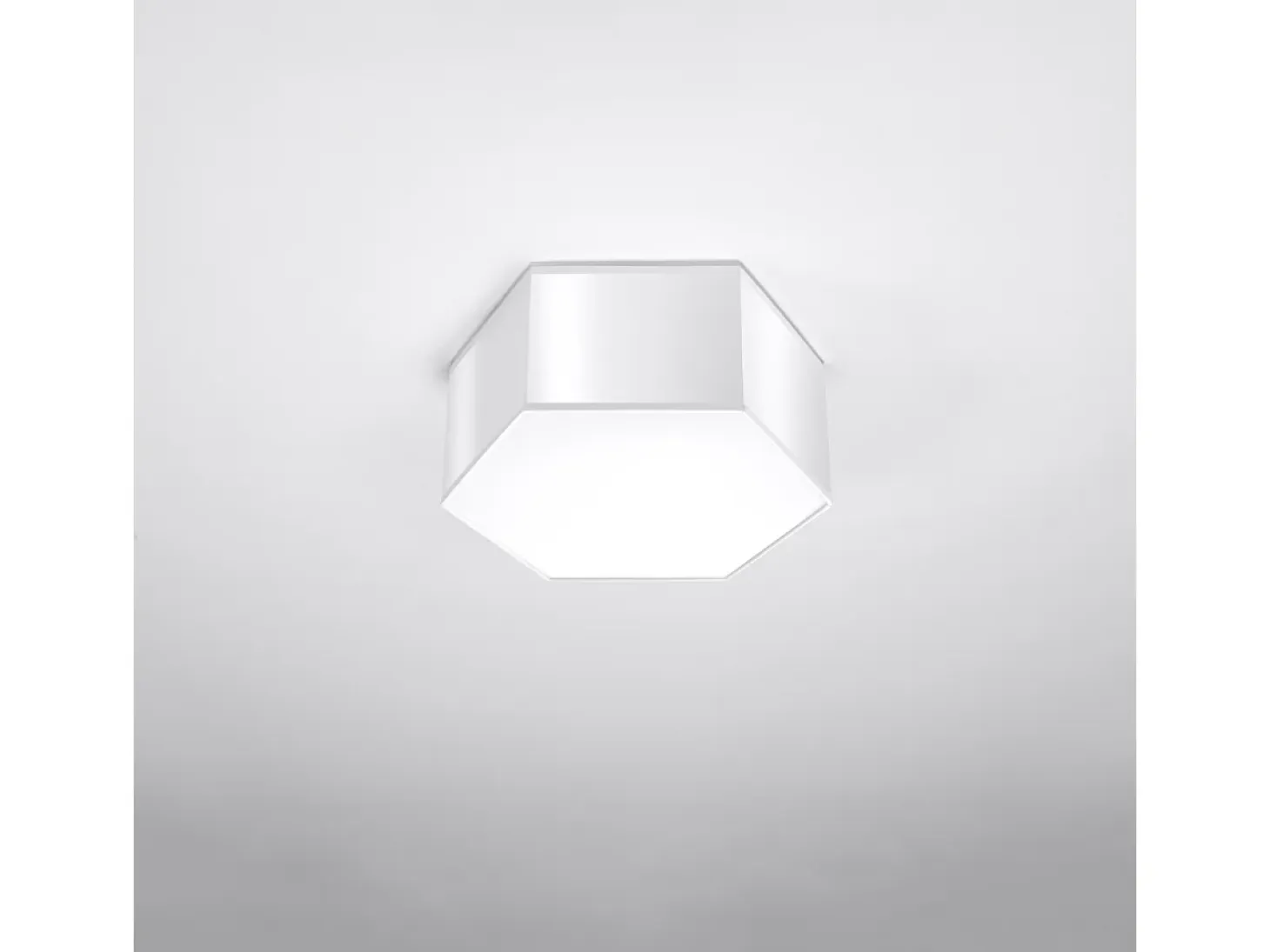 Lámparas de techo Solinia moderno de CLORURO DE POLIVINILO - 2 fuentes luminosas 3000K - L.30,5 x A.13,5 cm - blanco
