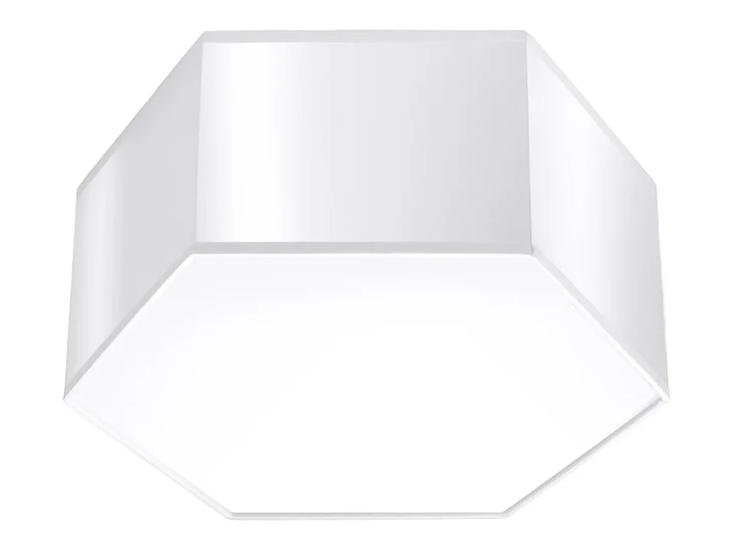 Lámparas de techo Solinia moderno de CLORURO DE POLIVINILO - 2 fuentes luminosas 3000K - L.30,5 x A.13,5 cm - blanco