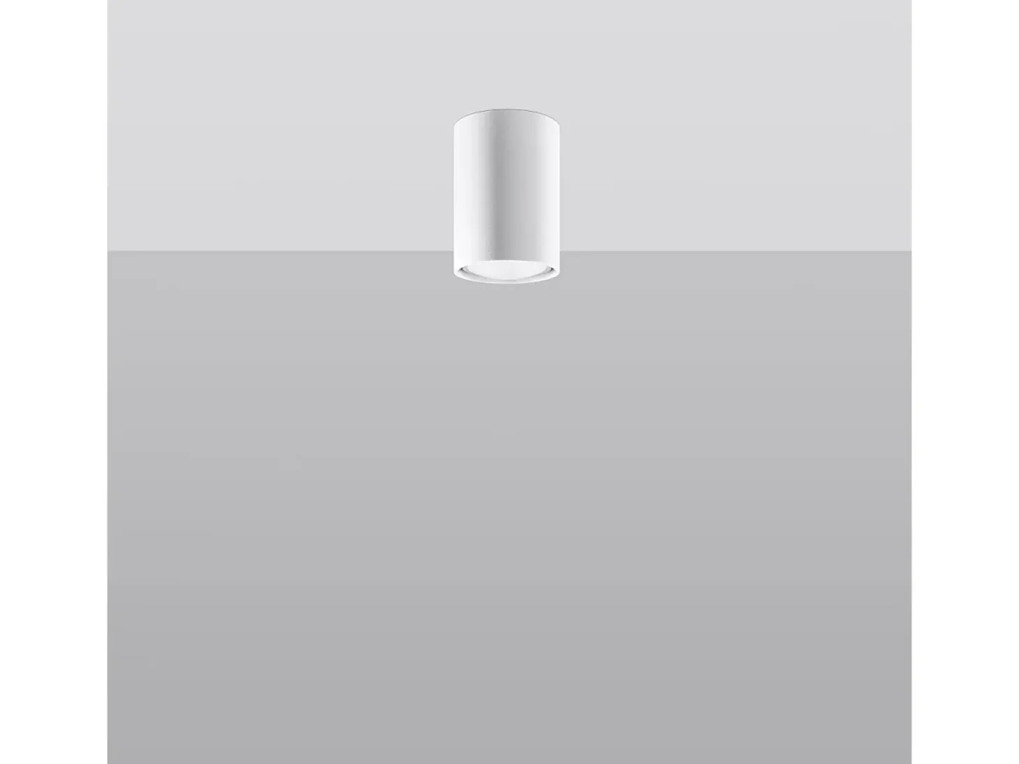 Lámparas de techo Toris moderno de acero - 1 fuentes luminosas 3000K - L.6 x A.10 cm - blanco