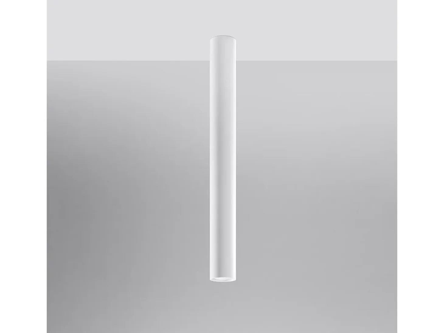 Lámparas de techo Toris moderno de acero - 1 fuentes luminosas 3000K - L.6 x A.60 cm - blanco
