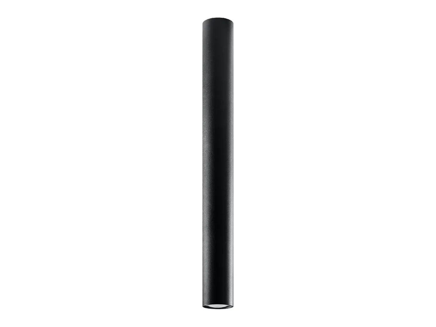 Lámparas de techo Toris moderno de acero - 1 fuentes luminosas 3000K - L.6 x A.60 cm - negro