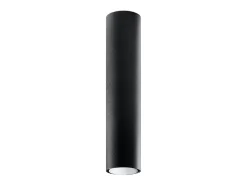 Lámparas de techo Toris moderno de acero - 1 fuentes luminosas 3000K - L.6 x A.40 cm - negro
