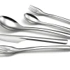Lote de 48 tenedores para pasteles/tapas reutilizables y reciclables Slim2 de Amefa