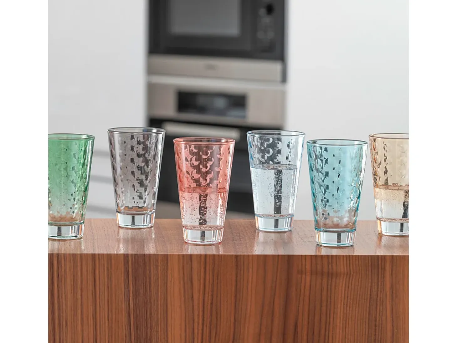 Lote de 6 vasos de colores 300ml multicolor