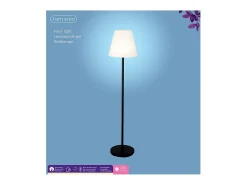 Lumineo Lámpara de pie Negro