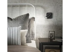 Luz de lectura cuadrada decorativa LED blanca, 3000K 3.5W