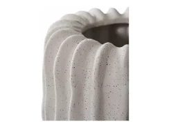 Maceta de cerámica gris Ø 14,5 x 14,5 cm