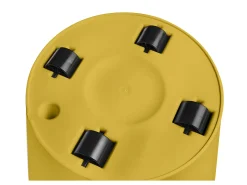 Maceta LOFT URBAN Redonda - Plástico - Perforada - Tanque - Con Ruedas - Ø 50 - Ocre