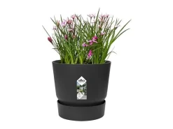 Maceta redonda 40 - Exterior Ø 39 x 36,8 cm - Living negro