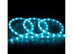 Manguera LED Redonda 220V AC 36 LED/m RGB IP65 Corte 100 cm a Medida RGB 15 m