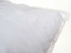 Manta + cojín decorativo nieve (2 piezas)