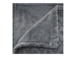 Manta Atmosphera Plaid Winter Rhombus Gris (230 x 180 cm)