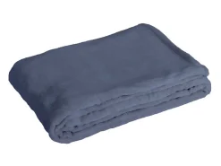 Manta azul cobalto 130x170cm FLANBERG - SACASA