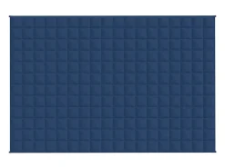 Manta con peso tela azul 137x200 cm 10 kg ES768472