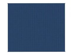 Manta con peso tela azul 220x260 cm 11 kg ES213031
