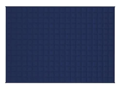 Manta con peso tela azul 138x200 cm 10 kg ES491440