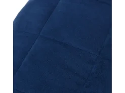 Manta con peso tela azul 220x240 cm 15 kg ES191605