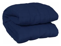 Manta con peso tela azul 220x260 cm 15 kg ES397076