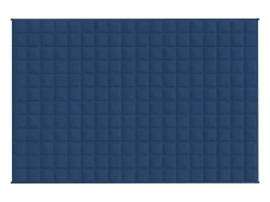Manta con peso tela azul 122x183 cm 5 kg ES715069