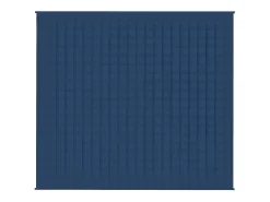 Manta con peso tela azul 200x220 cm 13 kg ES724848