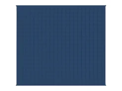 Manta con peso tela azul 220x230 cm 11 kg ES876314