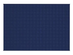 Manta con peso tela azul 140x200 cm 6 kg ES719263
