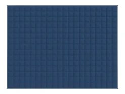 Manta con peso tela azul 152x203 cm 11 kg ES714585
