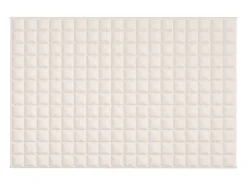 Manta con peso tela color crema claro 122x183 cm 9 kg ES689588