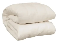 Manta con peso tela color crema claro 220x235 cm 11 kg ES283733