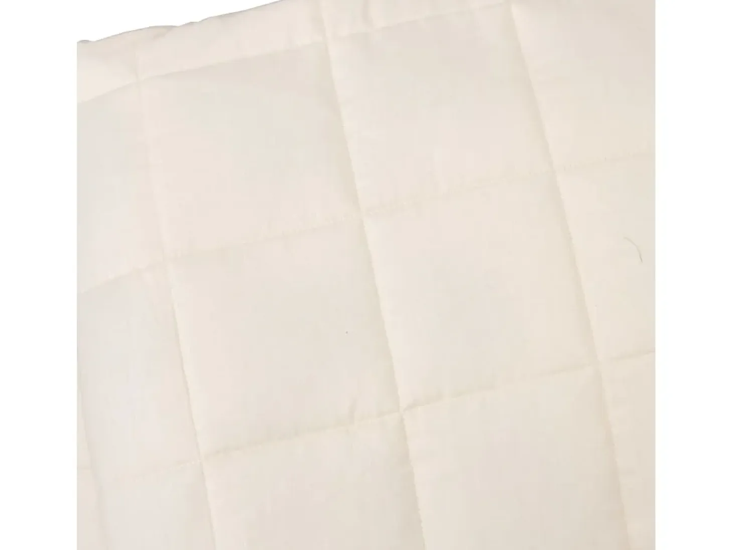 Manta con peso tela color crema claro 235x290 cm 15 kg ES637806