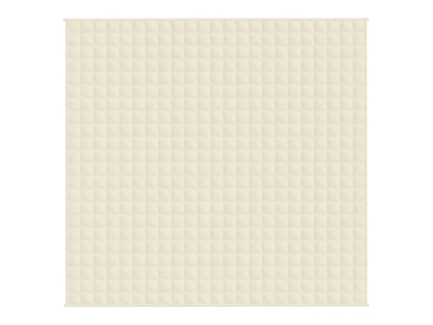 Manta con peso tela color crema claro 220x230 cm 15 kg ES741122