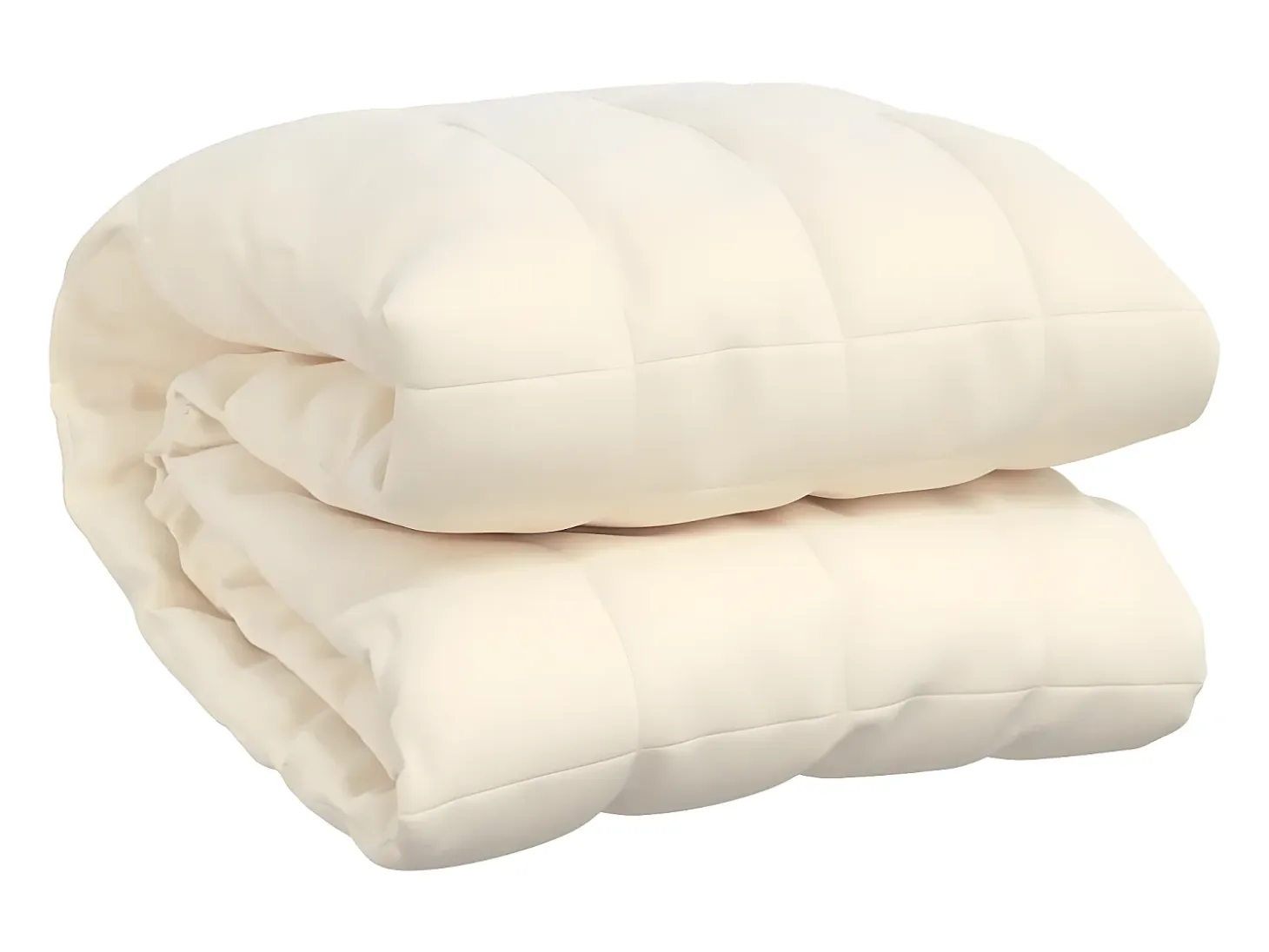 Manta con peso tela color crema claro 200x220 cm 9 kg ES988578