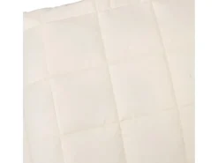 Manta con peso tela color crema claro 200x225 cm 13 kg ES219579