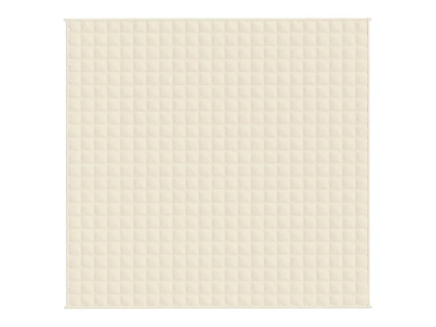 Manta con peso tela color crema claro 220x240 cm 11 kg ES206051