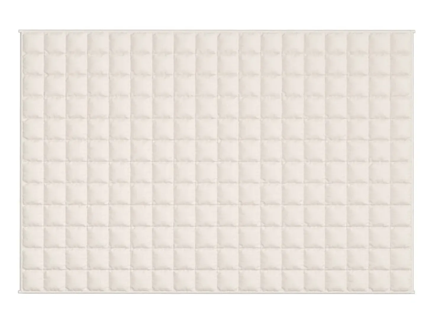 Manta con peso tela color crema claro 120x180 cm 9 kg ES958945