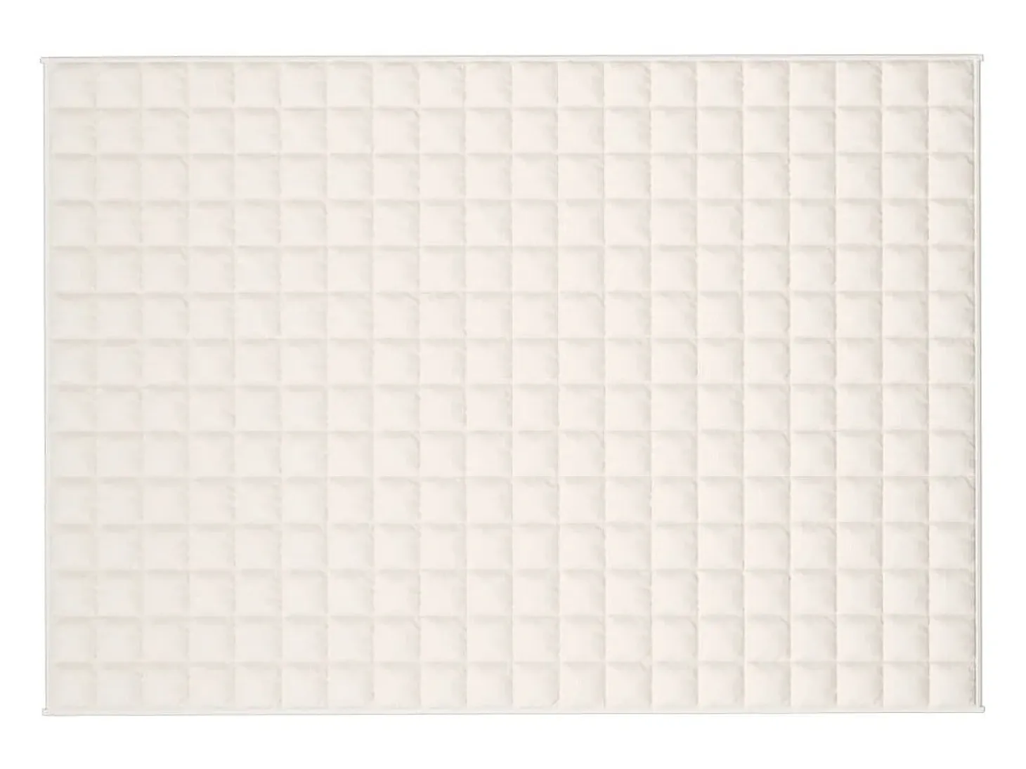 Manta con peso tela color crema claro 138x200 cm 10 kg ES706257