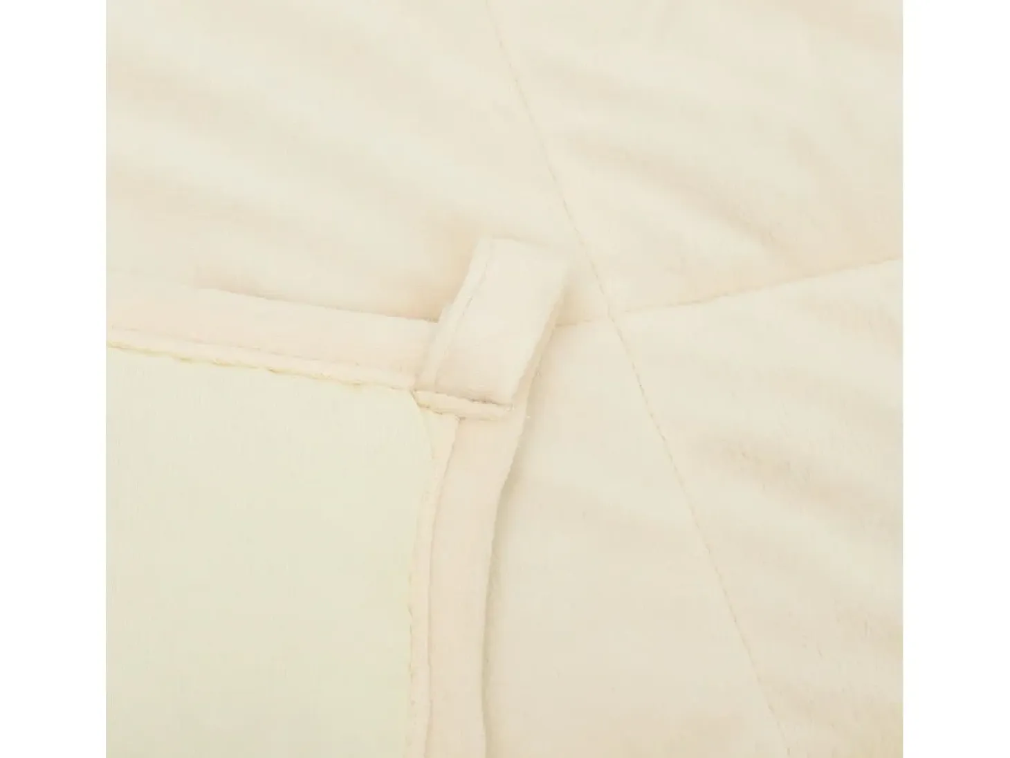 Manta con peso tela color crema claro 155x220 cm 7 kg ES460072