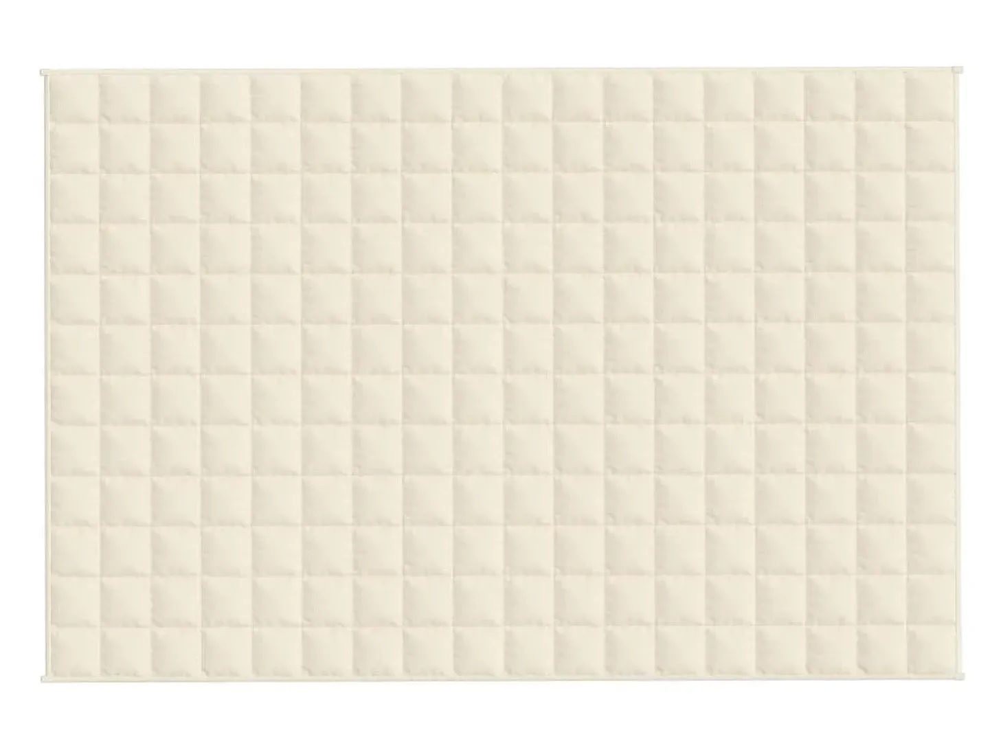 Manta con peso tela crema claro 120x180 cm 5 kg ES818613