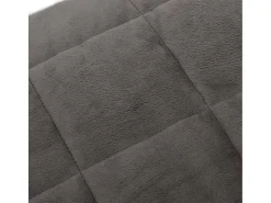 Manta con peso tela gris 235x290 cm 15 kg ES891048