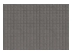 Manta con peso tela gris 150x200 cm 7 kg ES803377